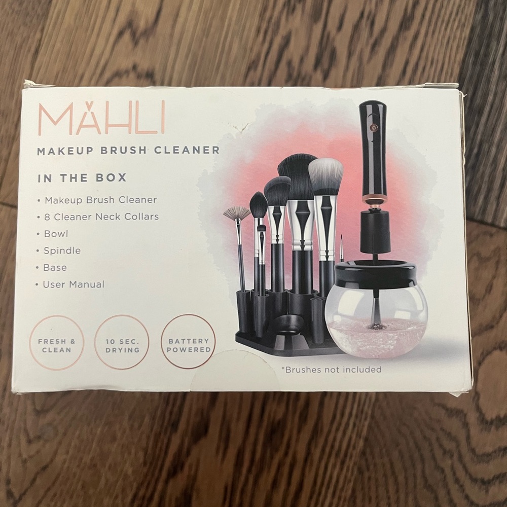 Electric Makeup Brush Cleaner - Black